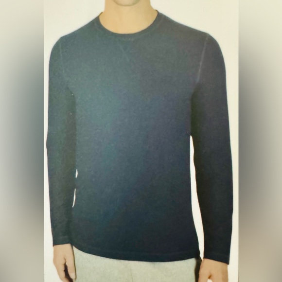 Eddie Bauer Men’s 2-piece Lounge Set, Navy Blue, Size M - Picture 4 of 5